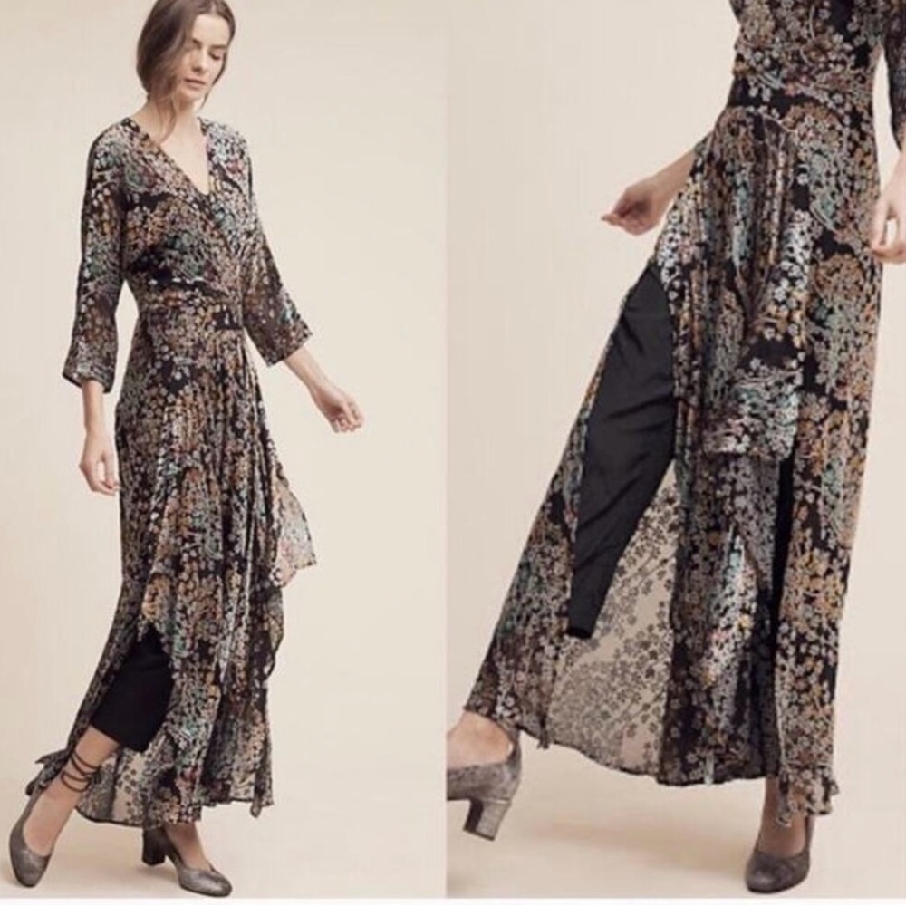 Anthropologie Moulinette Soeurs Woodlands Maxi Dress, Size 6